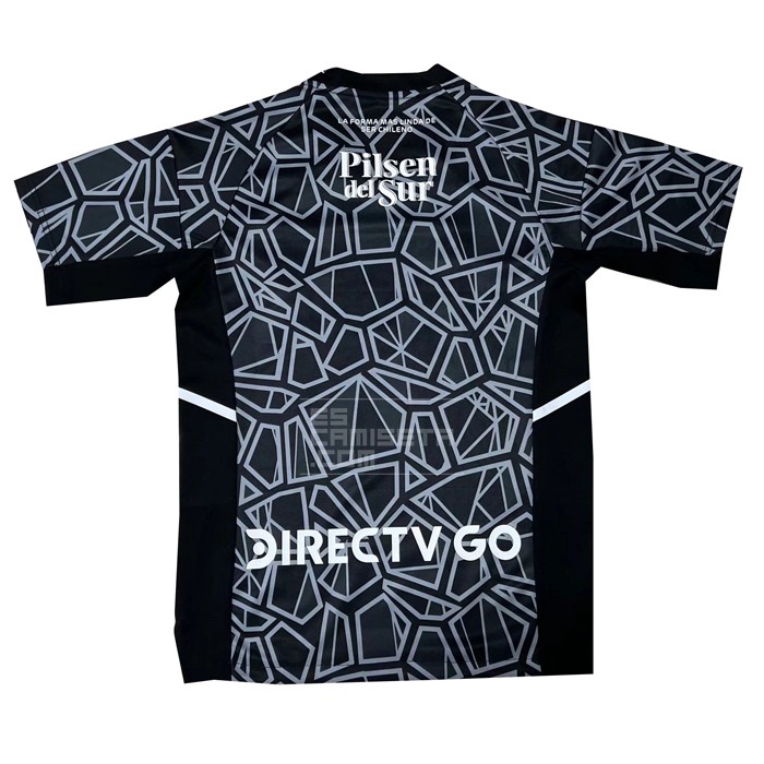 Camiseta Colo-Colo Portero 2022 Tailandia Negro - Haga un click en la imagen para cerrar